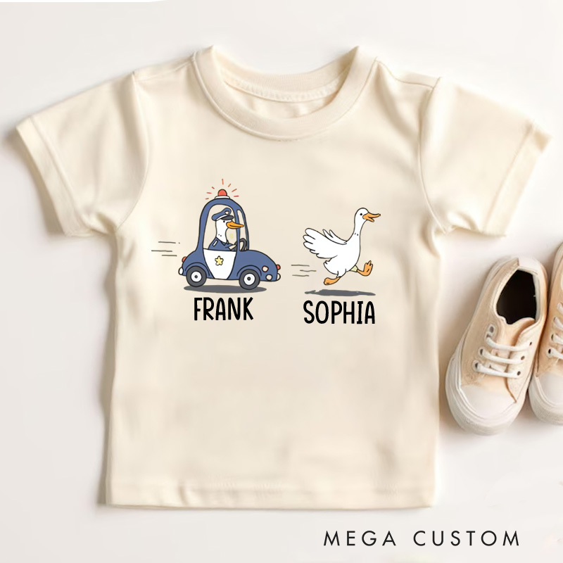 Personalized Got Too Silly Kids T-Shirt 