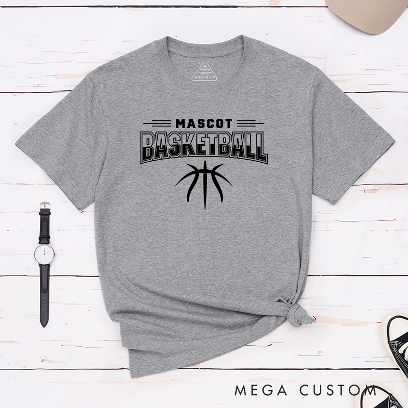 Personalized Basketball T Shirt Featuring Your Name for Fans and Athletes