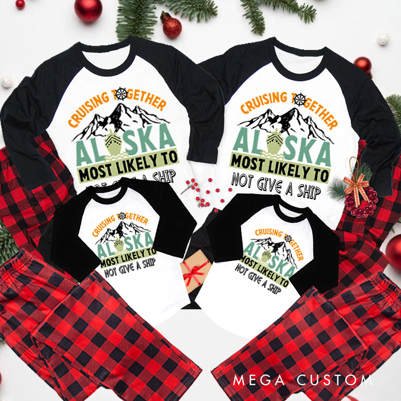 Personalized Most Likely to Matching Cruise Christmas Pajamas Family Matching Group Cruise Christmas Gift for Family