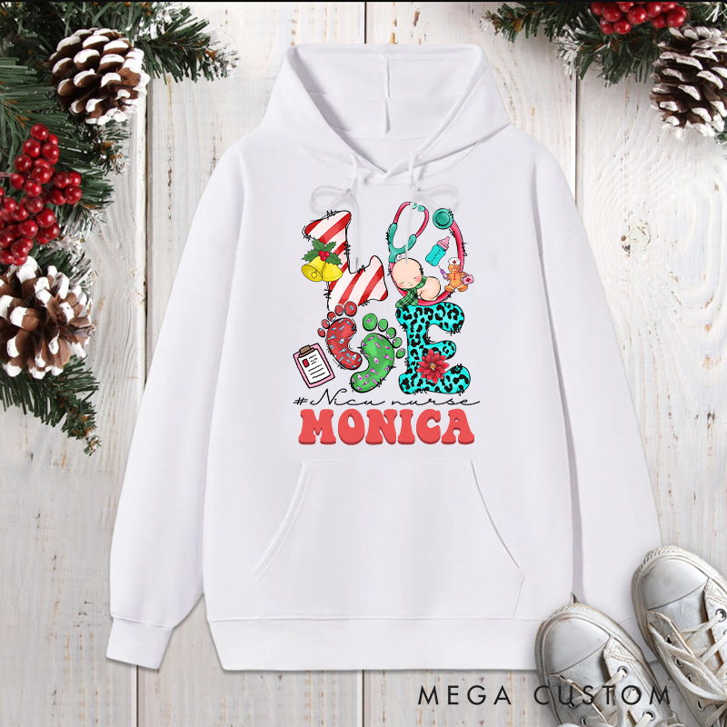 Personalized Hoodies for Nurse Customized Nurse Life Design Hoodies Xmax Gift