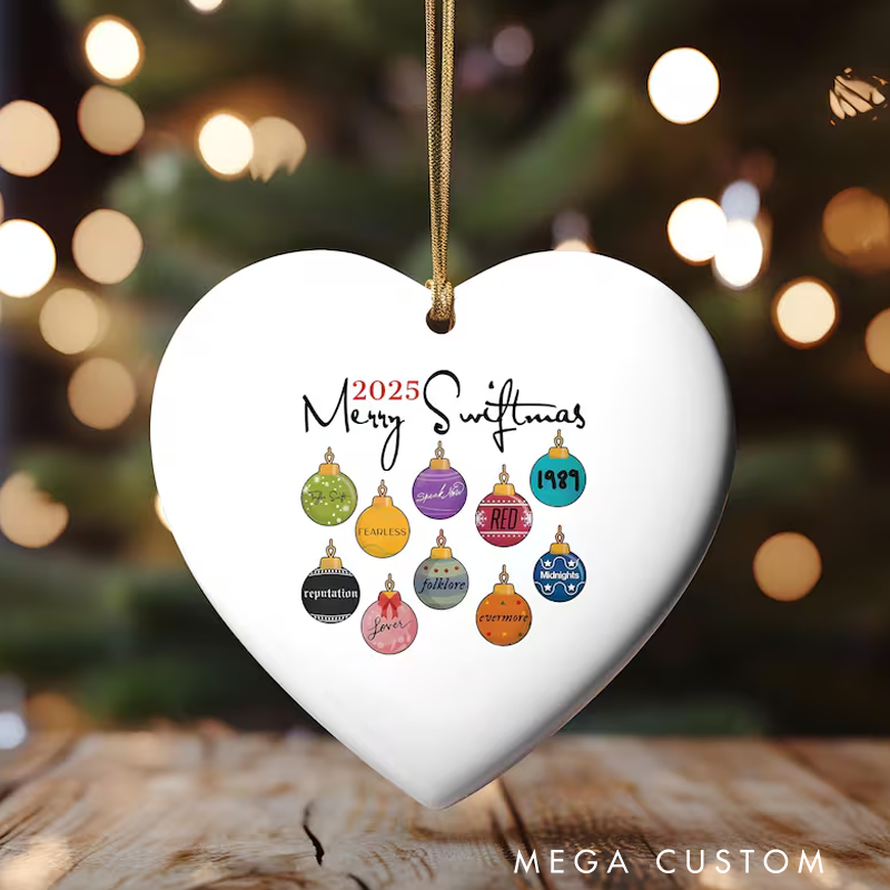 Personalized Christmas Ornament Custom Ornament with Name Concert Ornaments