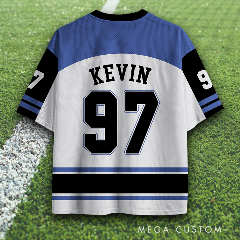 Personalized Sports Jersey with Custom Name and Number Design  