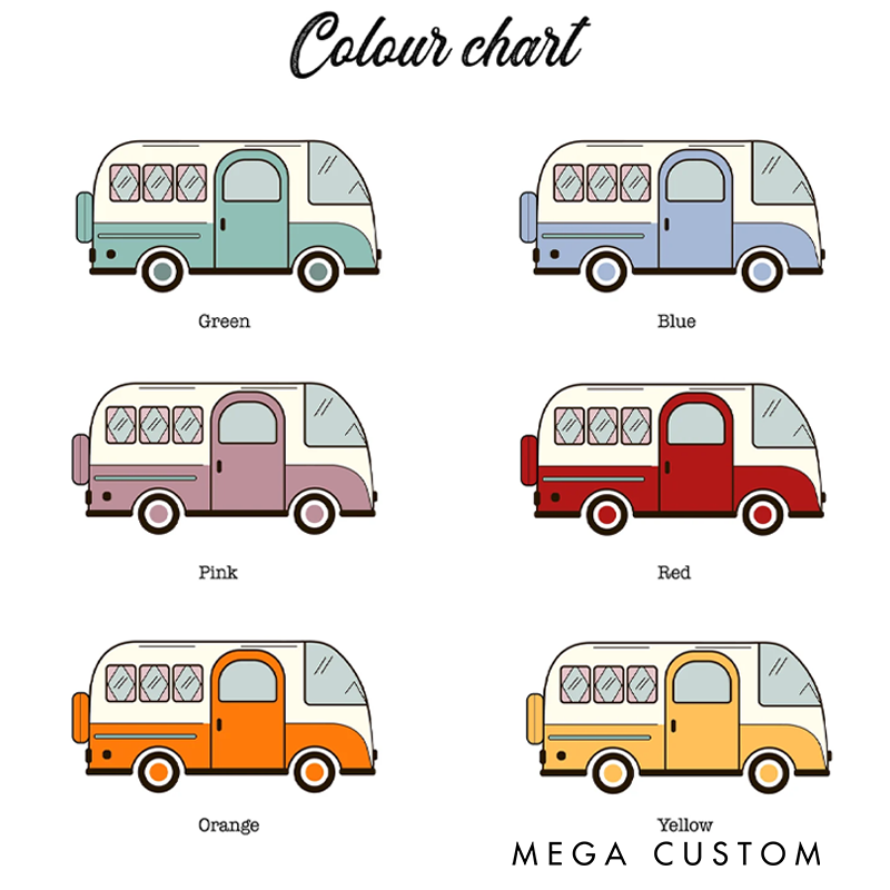 Personalized Campervan Enamel Camp Mug Custom Outdoor Camper Van Coffee Cup Gift for Van Camping Lover