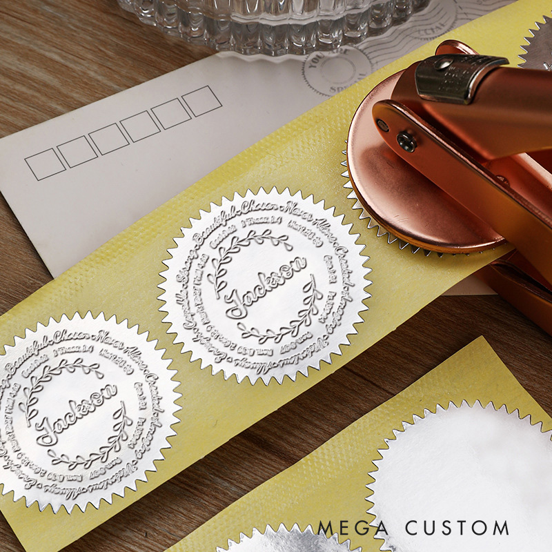 Personalized Religion Bible Verses Book Embosser Hand Held Embosser Embossing Stamp with Name Positive Gift for Bookworm Christian