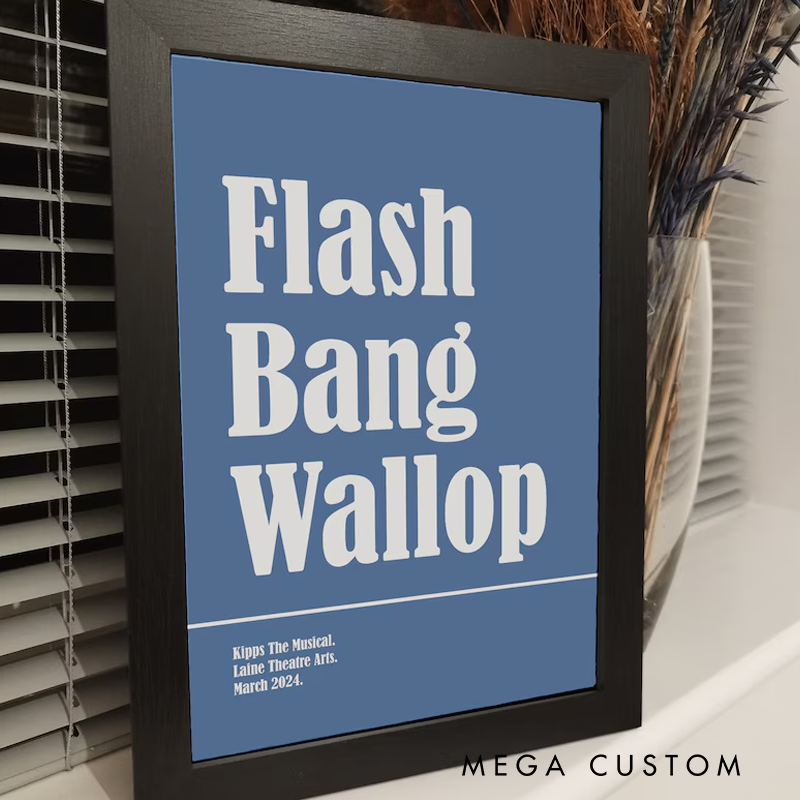 Personalized Song Lyric Print Without Frame Custom Music Lyric Wall Art