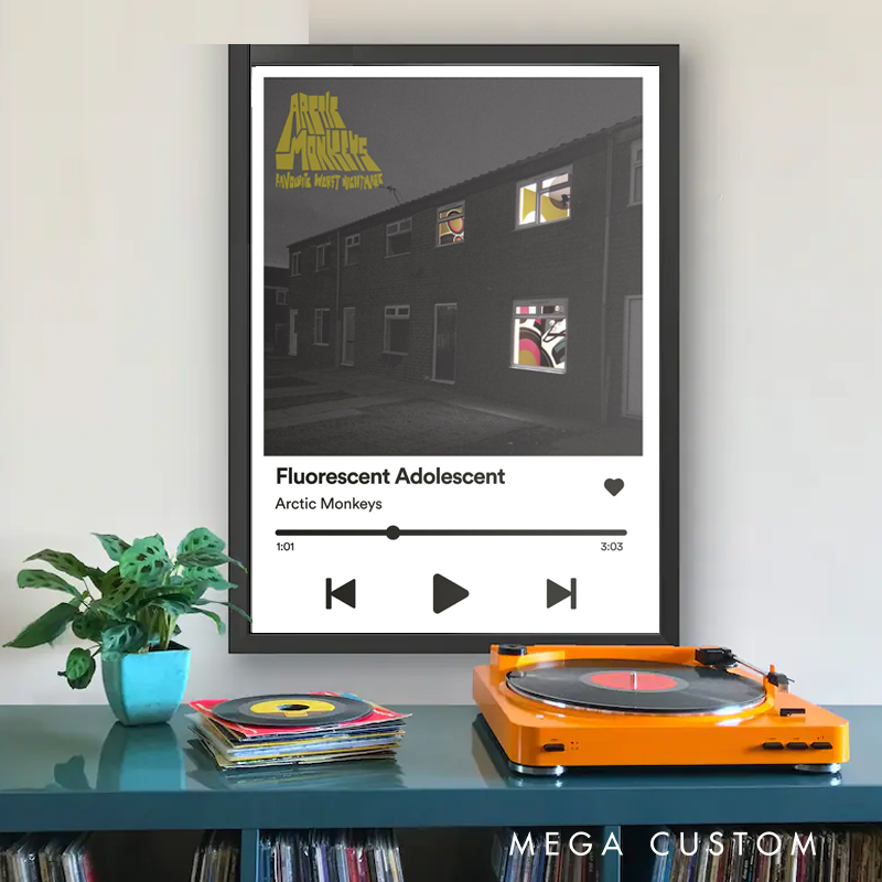 Personalized Album Poster Wall Art Without Frame Home Decor Custom Music Gift Album Cover Choose Your Own Album Personalized Print