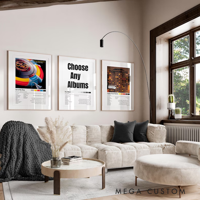 Personalized  Music Posters Music Print Without Frame Aesthetic Choose Your Favourite Album Customisable Song Gift Custom Album Cover