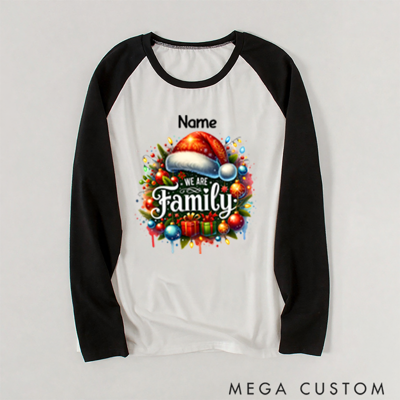 Personalized Family Christmas Pajamas for Creating a Joyful Atmosphere with Colorful Holiday Style