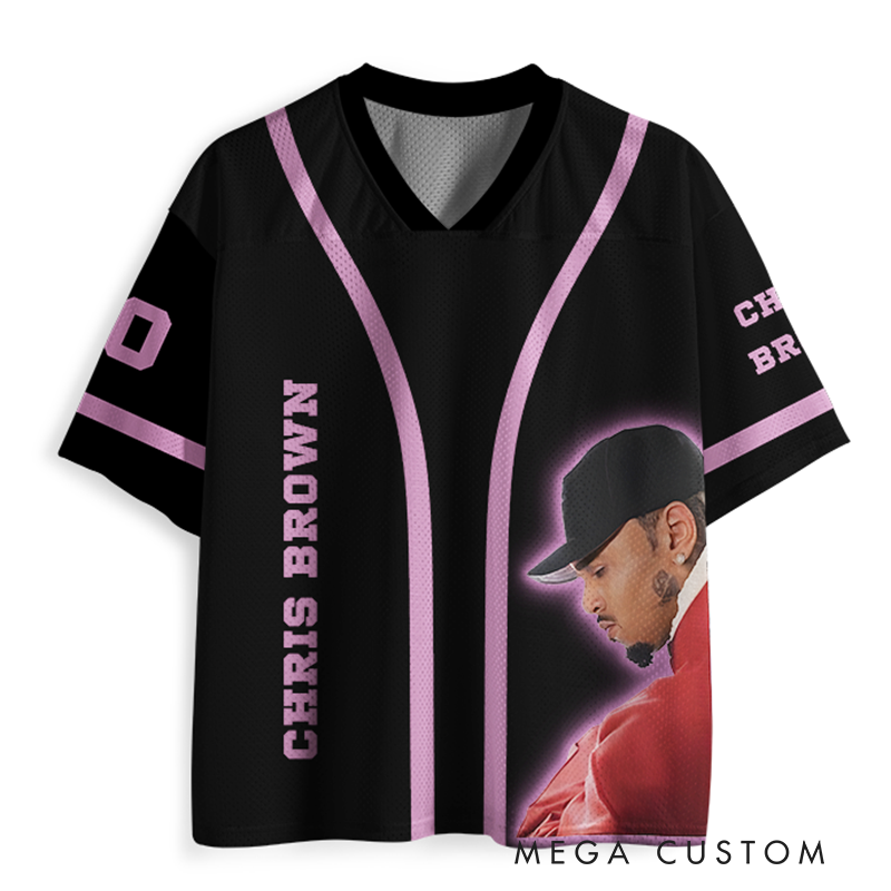 Personalized Football Jersey Mesh Concert Outfit Concert Shirt Gift for Fans Country Music