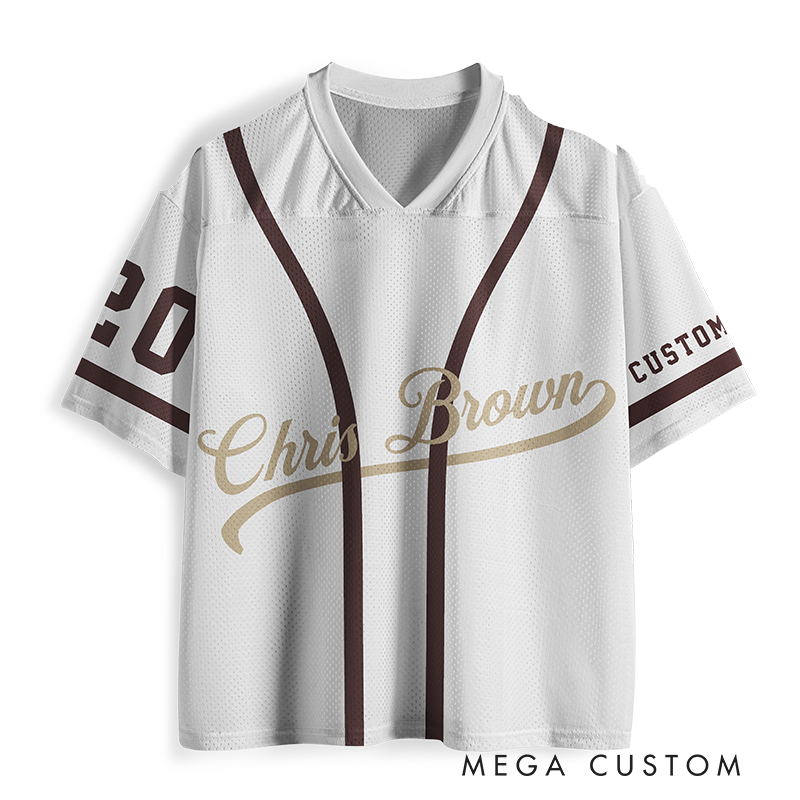 Personalized Hip Hop Music Tour Jersey Football Jersey Mesh Concert Outfit Concert Shirt Gift for Fans Country Music