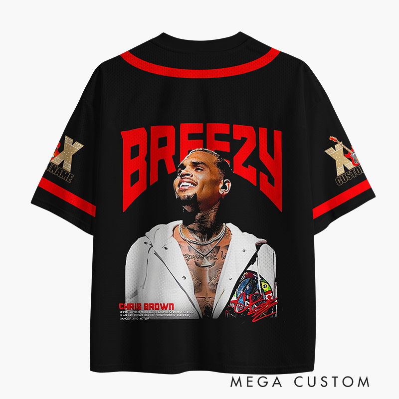 Personalized Hip Hop Music Tour Jersey Football Jersey Mesh Concert Outfit Concert Shirt Gift for Fans Country Music