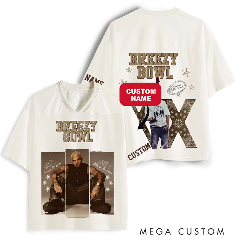 Personalized Hip Hop Music Tour Jersey Football Jersey Mesh Concert Outfit Concert Shirt Gift for Fans Country Music