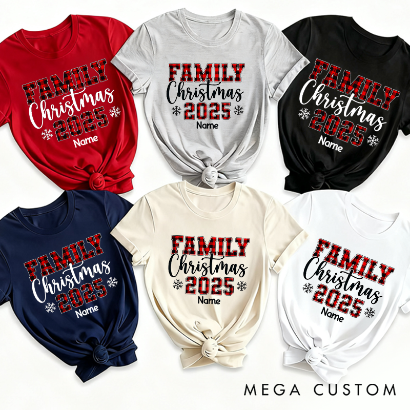 Personalized Festive Holiday with Creative and Vibrant Designs for Memorable Christmas Moments Family Theme Matching Outfit