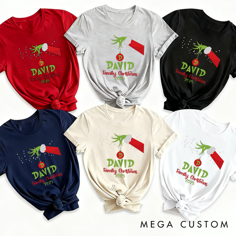Personalized Christmas Gift Holiday Family Fun Family Matching Outfit