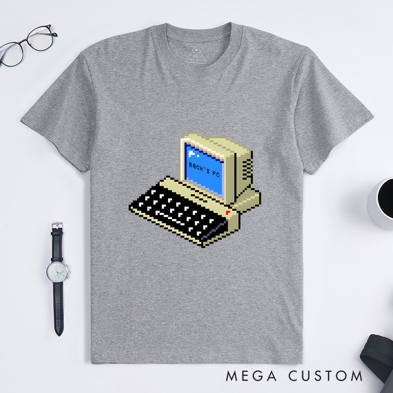 Personalized Computer Lover T-Shirt Programmer Computer Technology Lover Shirt Gift for Nerd Geek 