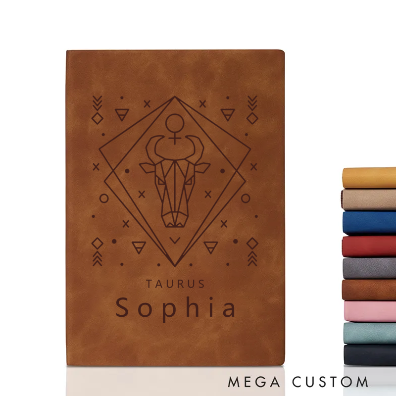 Personalized Astrology Zodiac Journal Astrology Diary Journal With Name Birthday Astrology Gifts