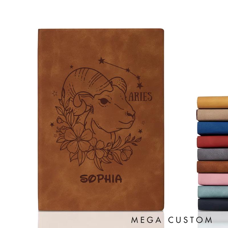 Personalized Astrology Zodiac Journal Astrology Diary Journal With Name Birthday Astrology Gifts