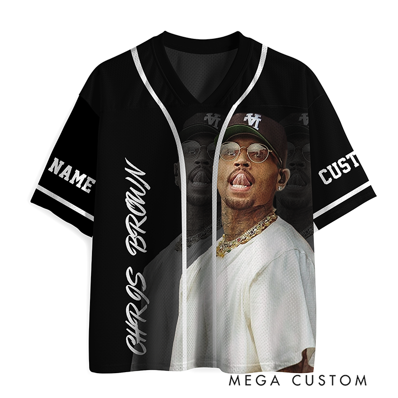 Personalized Football Jersey Mesh Concert Outfit Concert Shirt Gift for Fans