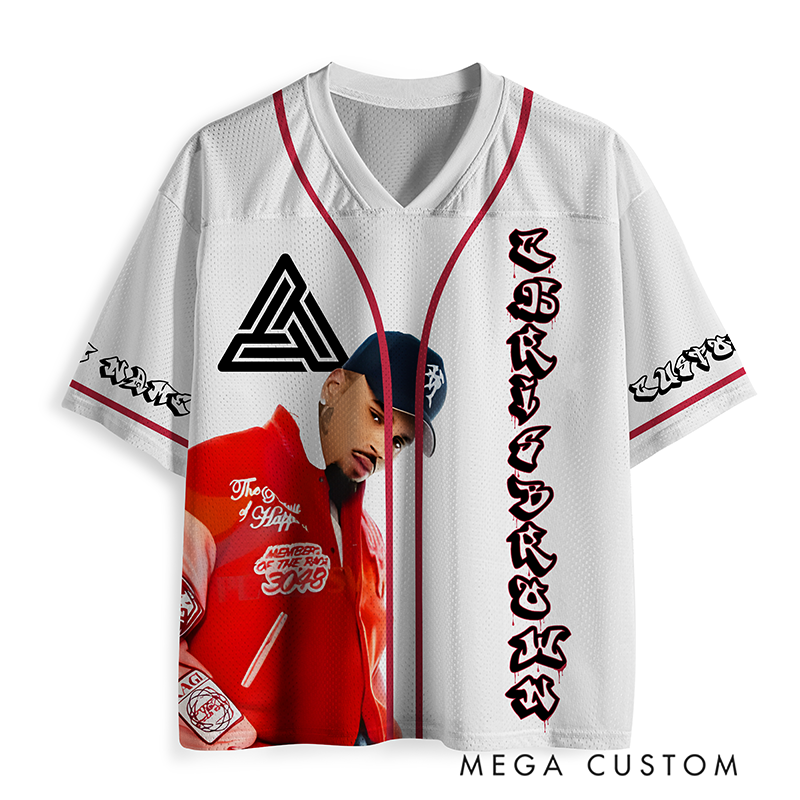 Personalized Hip Hop Music Tour Jersey Football Jersey Mesh Concert Outfit Concert Shirt Gift for Fans Country Music