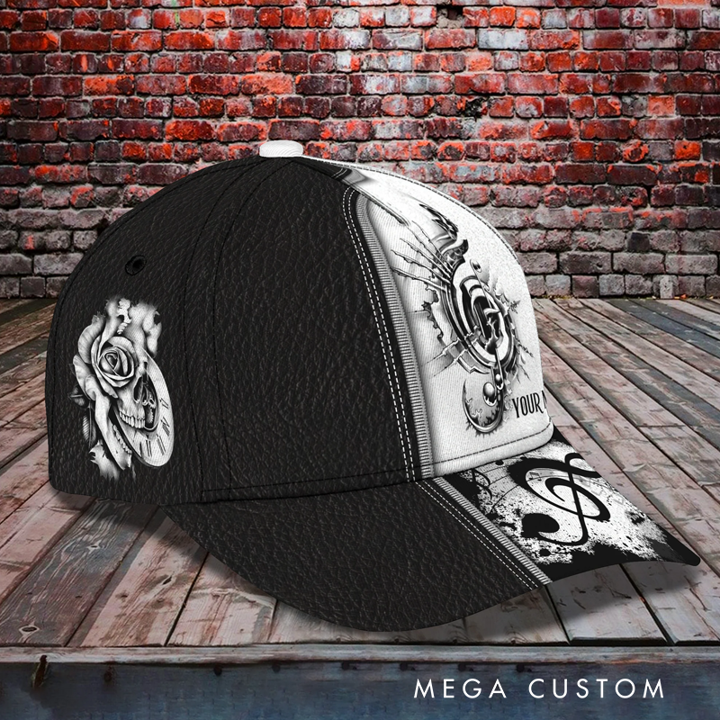Personalized 3D Classic Cap Music Is What Feeling Custom Name Cap