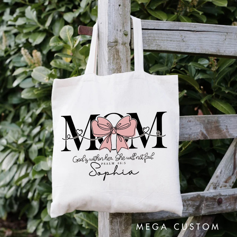 Personalized Supportive Dance Moms Tote Bag Dance Bag Ballet Lover Tote with Name for Dance Lovers Dancer