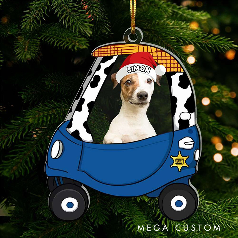 Personalized Pet Driving Movie Fan Acrylic Ornament Movie Christmas Gift Film Xmas Gift Christmas Decor