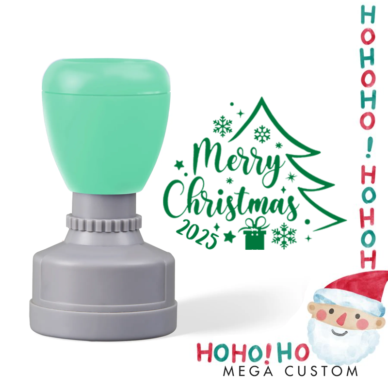 Personalized Christmas Tree Stamp Christmas Gift for Kids Christmas Toddler Gifts