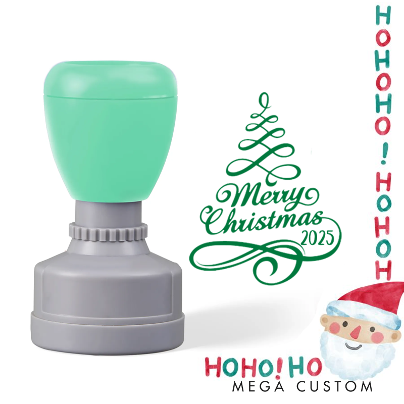 Personalized Cute Christmas Tree Stamp Christmas Gift for Kids Christmas Toddler Gifts