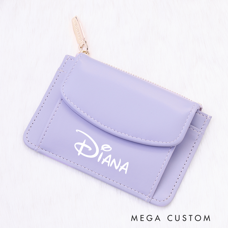 Personalized Leather Name Wallet Personalized Women s Folding Bag Women s Party Favors Gifts Holiday Gifts for Her