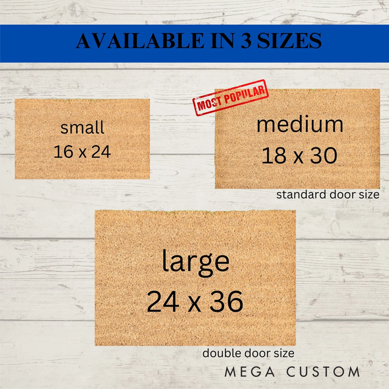 Personalized Checkered Flag Racing Doormat Funny Unique Welcome Mat