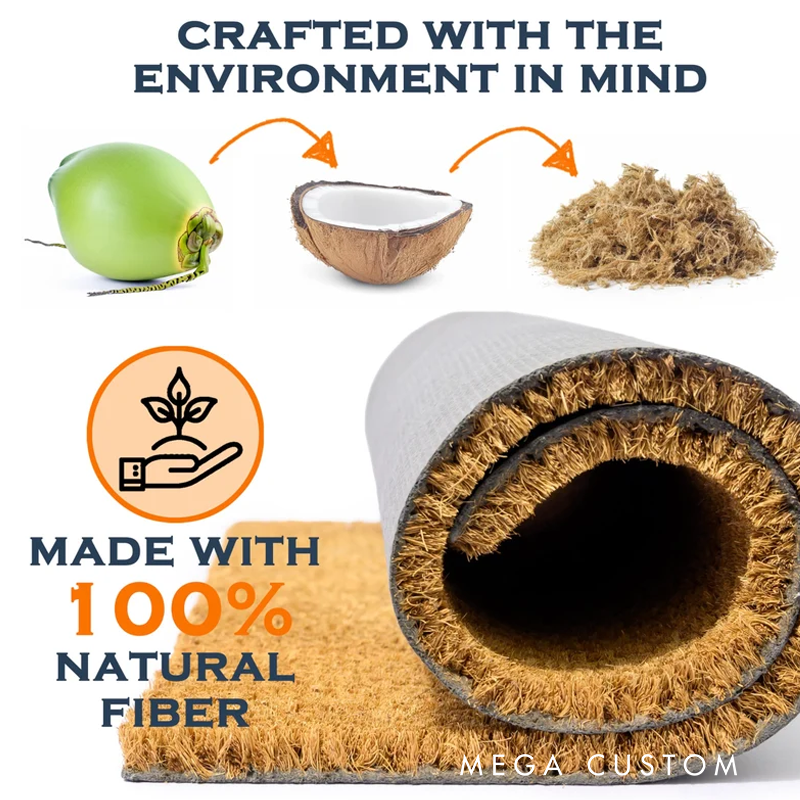 Personalized Hello Goodbye Doormat Musical Welcome Mat New Home Gift Mat