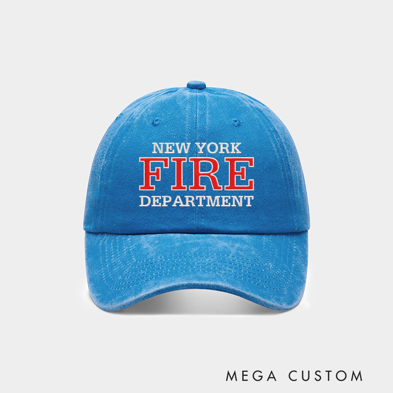 Personalized Firefighter Cap Embroidered Baseball Cap with Custom Firefighter Cap Design Thoughtful Gift for Firefighters