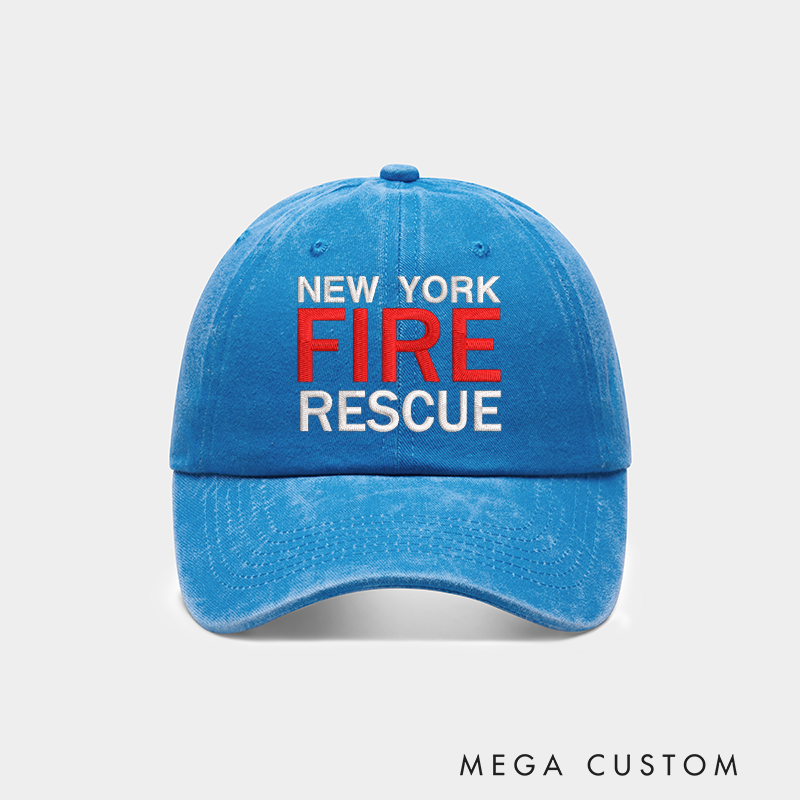Personalized Firefighter Cap Embroidered Baseball Cap with Custom Firefighter Cap Design Thoughtful Gift for Firefighters