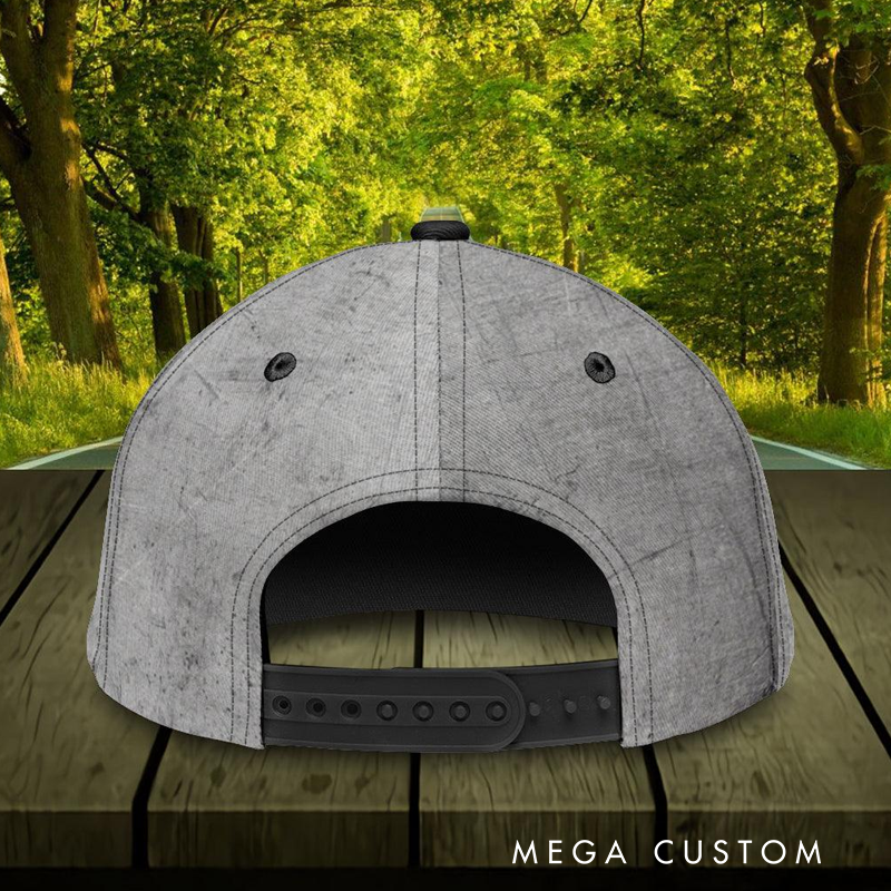 Personalized Name Classic Cap 3D Print Baseball Cap for Music Lover and Guitar Lovers Custom Gift