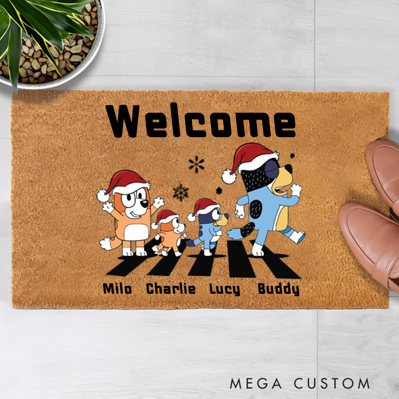 Personalized Name Doormat Welcome You Doormat Housewarming Door Mat