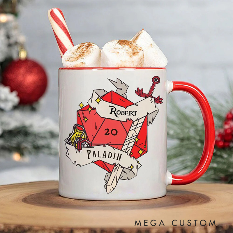 Personalized Fantasy Role-Playing Game Fan Mug DND Mug Game Lover Gift for Friends Birthday Gift