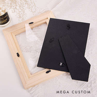 Personalized Photo Frame Wedding Photo Frame Custom New Home Photo Frame Gift for Couple Engraved Picture Frame Housewarming Gift