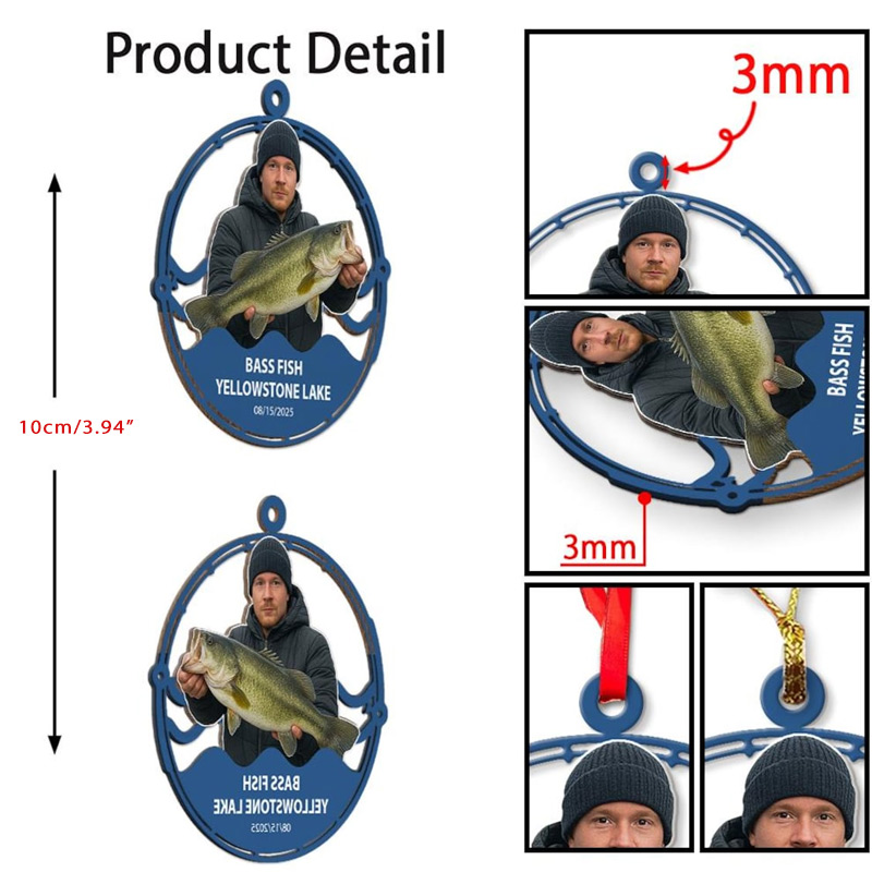 Personalizable Knitting Yarn Ball Ornament Customizable Gift for Knitters Crocheters Christmas Tree Decoration