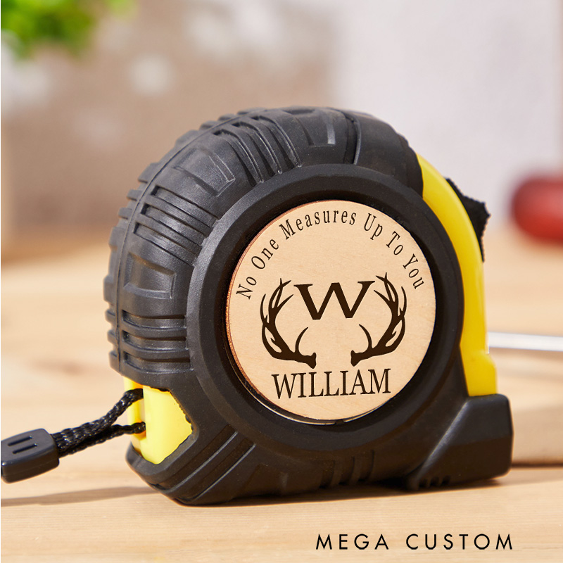 Personalized Engraved Hunting Lover Tape Measure Custom Tape Measure Tool Gifts for Husband Dad