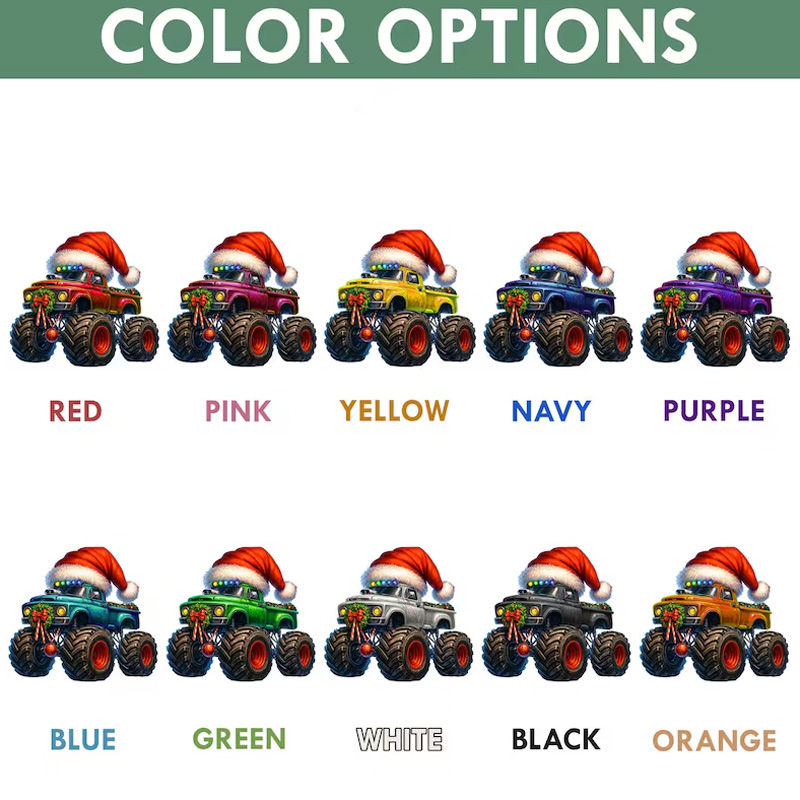 Personalized Monster Truck Christmas Ornament Truck Ornament Christmas Gift Boys Christmas Ornament Grandson Gift Kids Ornament Gift for Son