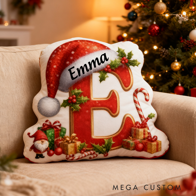 Personalized Colorful 26 Letters Pillow Personalized Alphabet Decor for Tree and Home