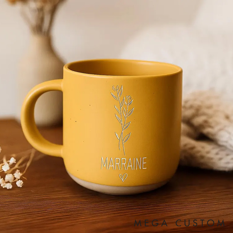 Personalized Engraved Ceramic Coffee Mug Custom Text Gift for Travel Lovers