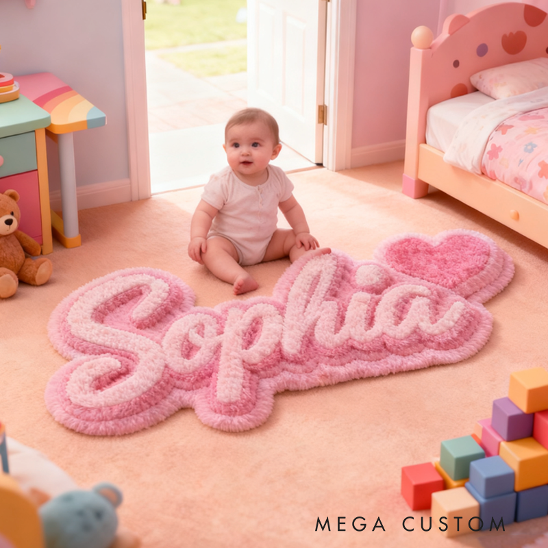 Personalized Pink Name Christmas Gift for Kids Birthday Gifts for Girl