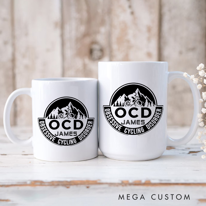 Personalized Funny Cycling Mug Cycling Coffee Mug Cycling Gift Bicycle Mug Bicycle Coffee Mug Bicycle Gift Gift for Biker Biking Mug Biking for Cyclistsfor Biker Cycling Riding Lovers