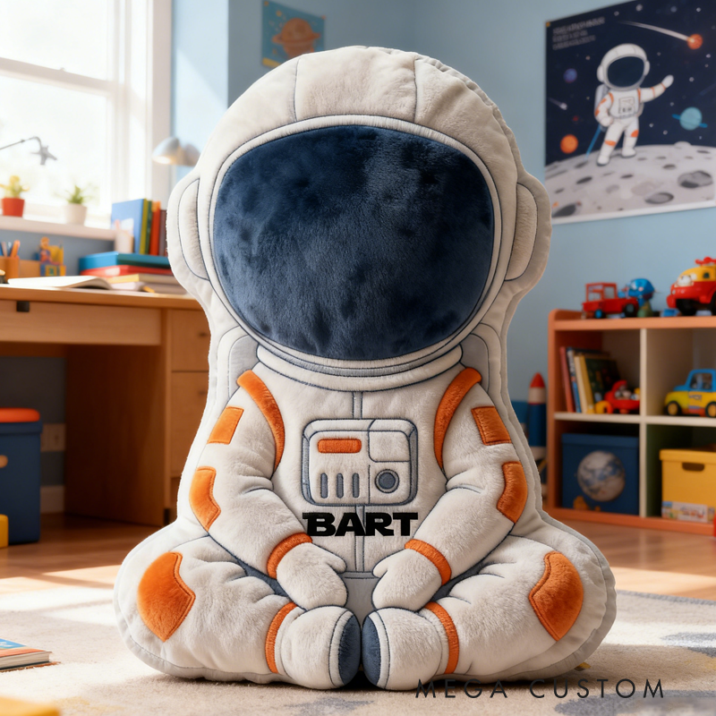 Personalized Outer Space Pillow Space Enthusiasts Pillow for Kid Children's Room Decorative Cushions