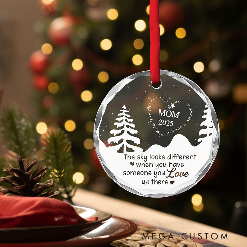 Personalized My Star Memorial Ornament Sympathy Christmas Gift for Loss of Mother