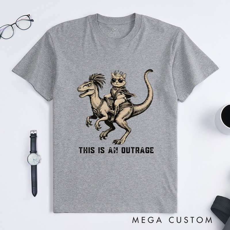 Personalized Dungeon Crawler T-Shirtfantasy Book Reader Geeky Cat Lover Tshirt