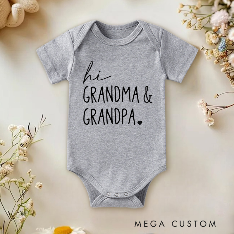 Personalized Pregnancy Announcement Tell Your Family You're Pregnant Pregnancy Reveal Baby Onesie Funny Baby Gift