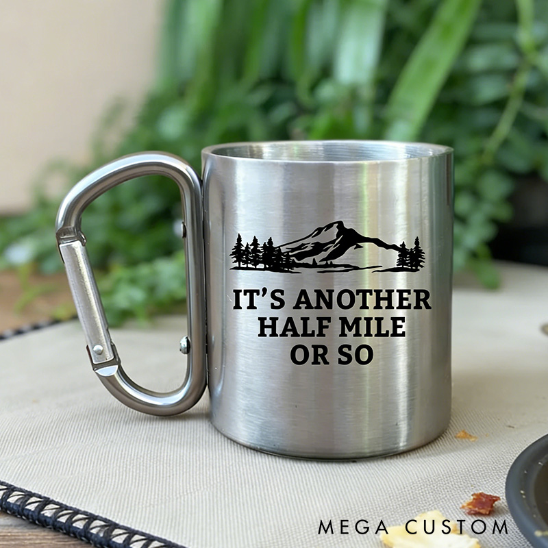 Personalized Hiker Mug Trail Hiking Cup Backpacker Mountain Climber Mug Gift for Him or Her Gift for Hiking Outdoors