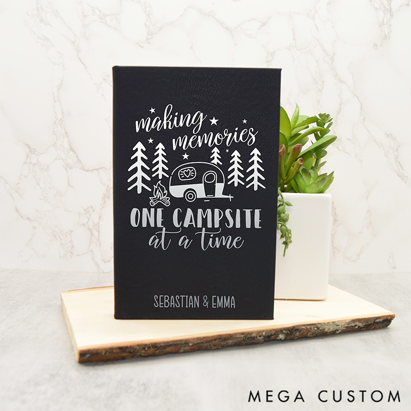 Personalized Adventure Journal Gift Custom Book World Travel Journal Travel Lover Gift for Couple Valentines Gift